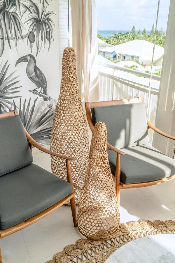 Appartement Toucan - Grand Standing Pleine Vue Mer Saint-Francois  Ngoại thất bức ảnh
