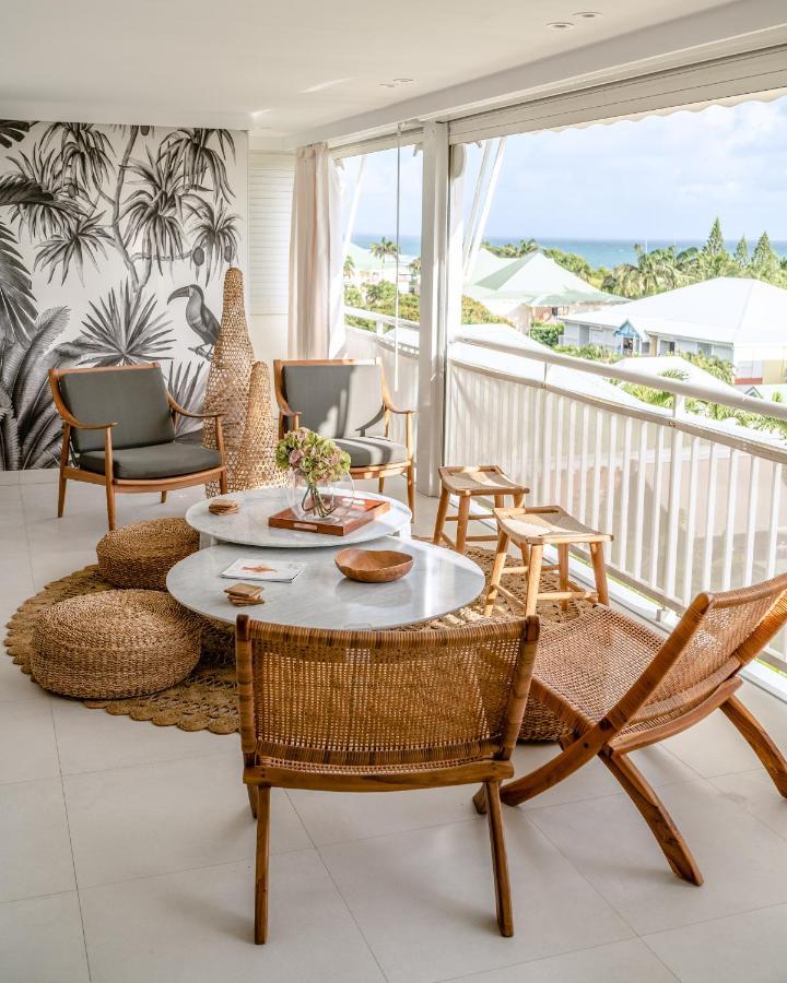 Appartement Toucan - Grand Standing Pleine Vue Mer Saint-Francois  Ngoại thất bức ảnh